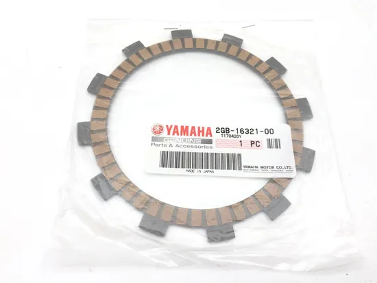 NOS Set of 5 Clutch Friction Plates Fiber 15-19 YZ250FX WR250F 2GB-16321-00-00