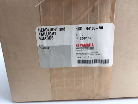 NOS Yamaha Viking Headlight Tail Light Guards 1XD-H4105-V0-00
