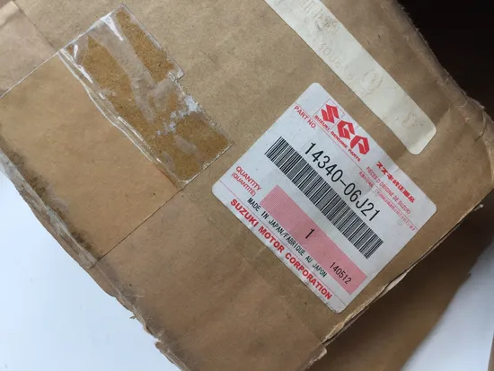 NOS Suzuki Muffler Can Exhaust Pipe 14340-06J21 13-09 Boulevard C90 Boss