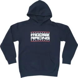 Moose Racing Youth Unisex All-American Hoodie S Navy