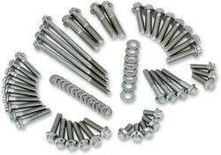 Feuling M8 External Primary Transmission Fastener Dress Up Bolt Kit