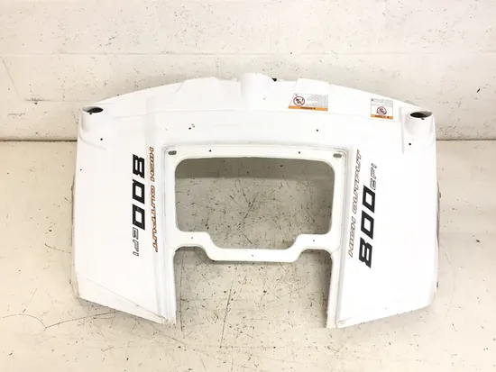 White Orange Black Front Fender Fenders Plastic 2012 Polaris RZR S 800 EFI 3224