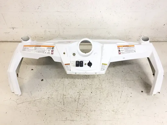 White Orange Black Front Fender Fenders Plastic 2012 Polaris RZR S 800 EFI 3224