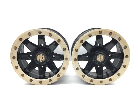 System 3 Beadlock 14 Rear Wheel Set 2018 Polaris RZR S 900 EPS 3228 x