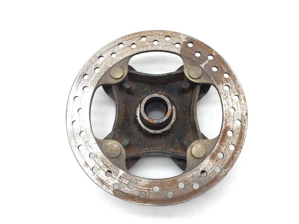 Rear Wheel Axle Hub with Rotor B 2014 Polaris RZR XP 1000 EPS 3230