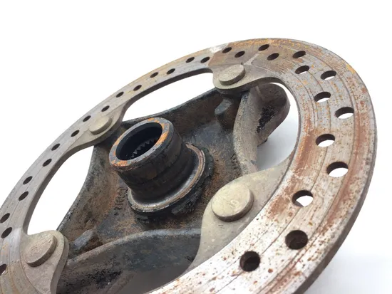 Rear Wheel Axle Hub with Rotor B 2014 Polaris RZR XP 1000 EPS 3230