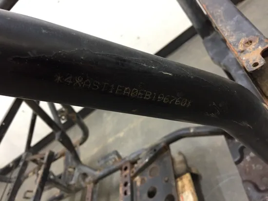 Frame Chassis 2014 Polaris RZR XP 1000 EPS 3230