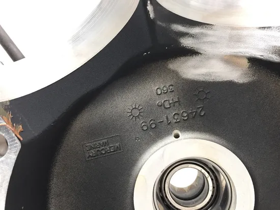 Engine Left Right Center Cases 1999 Harley Road King Classic EFI FLHRCI 3216 x