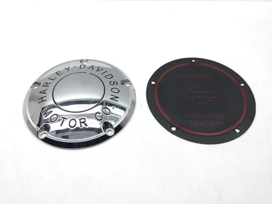 Primary Clutch Derby Inspection Cover 1999 Harley Road King EFI FLHRCI 3216 x