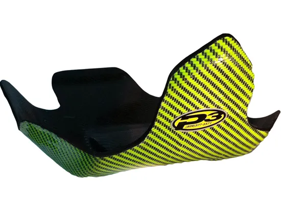 P3 Carbon Fiber Frame Chassis Belly Skid Plate