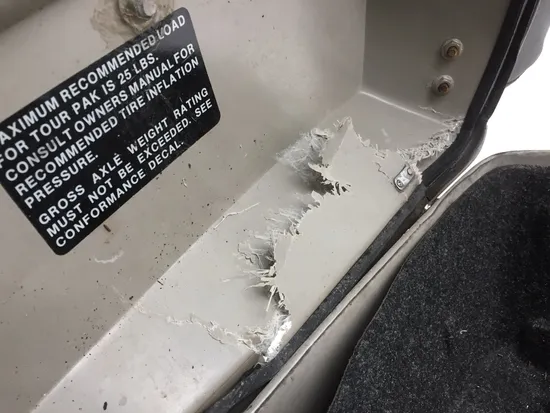 Trunk Tour Pack 1994 Harley Electra Glide Ultra Classic FLHTCU 3217 PARTS