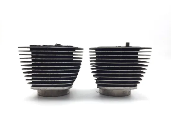 Front Rear Cylinder Jugs w Pistons 2004 Harley Road King Custom FLHRS 3220 7