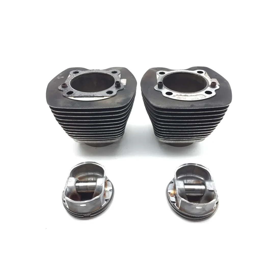 Front Rear Cylinder Jugs w Pistons 2010 Harley-Davidson Street Glide FLHX 3221