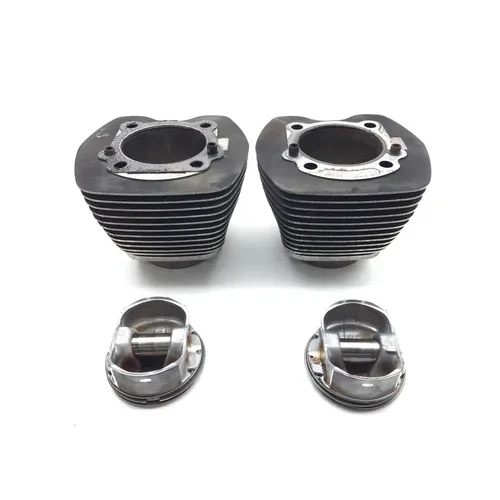Front Rear Cylinder Jugs w Pistons 2010 Harley-Davidson Street Glide FLHX 3221