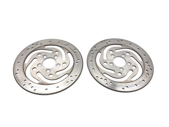 Left Right Front Brake Disc Rotors Set 03 Harley Electra Glide Police EFI 3223x