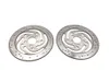 Left Right Front Brake Disc Rotors Set 03 Harley Electra Glide Police EFI 3223x