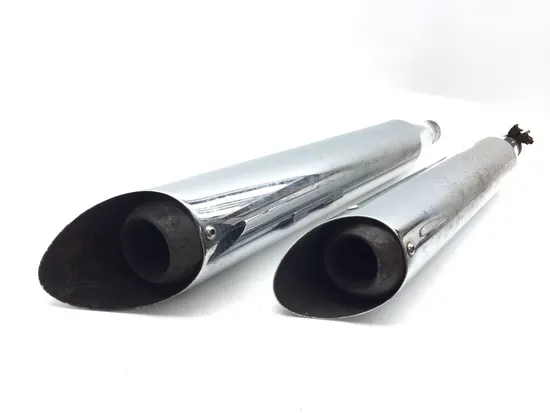 True Dual Full Exhaust Muffler System 2005 Harley Ultra Classic EFI 3219 x