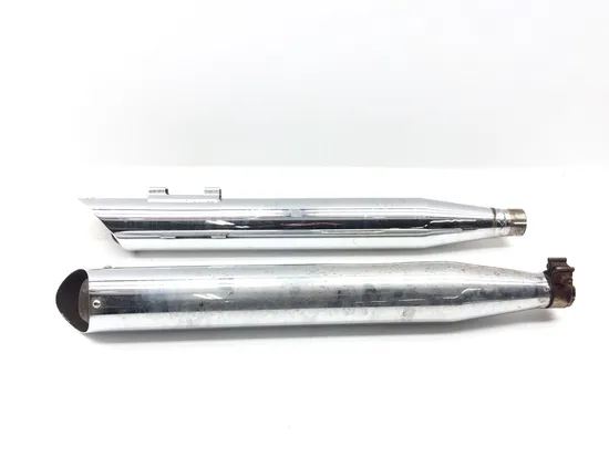 True Dual Full Exhaust Muffler System 2005 Harley Ultra Classic EFI 3219 x