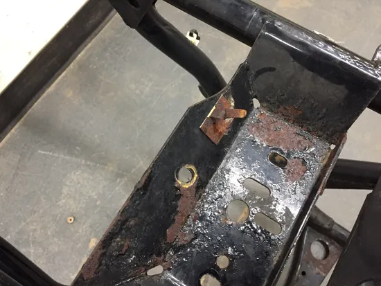 Main Frame Chassis 1995 Harley-Davidson Electra Glide FLHT 3240 x