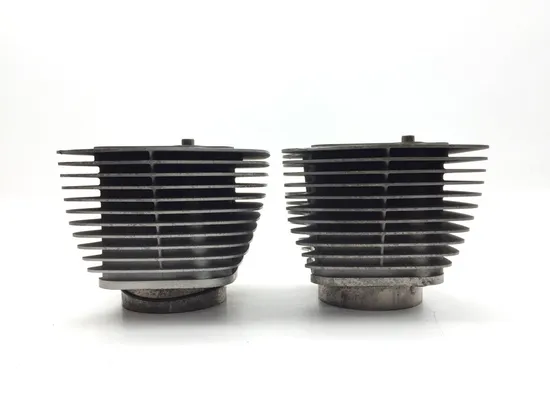 Front Rear Cylinder Jugs w Pistons 2002 Harley Dyna Super Glide FXD 3214