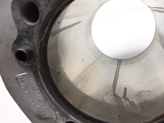 Front Rear Cylinder Jugs w Pistons 2002 Harley Dyna Super Glide FXD 3214