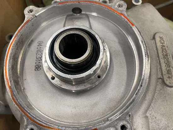 Engine Left Right Center Cases 2002 Harley-Davidson Dyna Super Glide FXD 3214 11