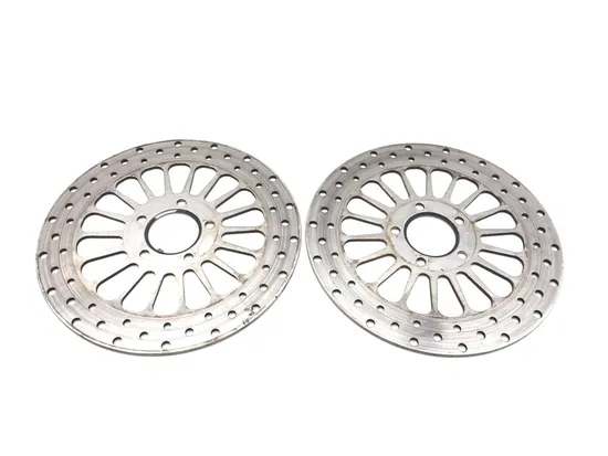 Left Right Front Brake Disc Rotors Set 2006 Harley Electra Ultra Classic 3239