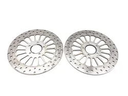 Left Right Front Brake Disc Rotors Set 2006 Harley Electra Ultra Classic 3239