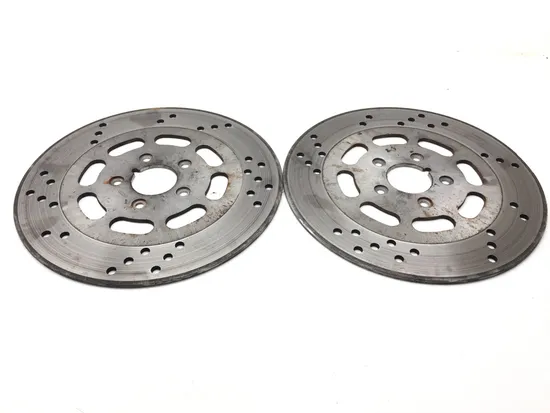 Left Right Front Brake Disc Rotors Set 1995 Harley Electra Glide FLHT 3240