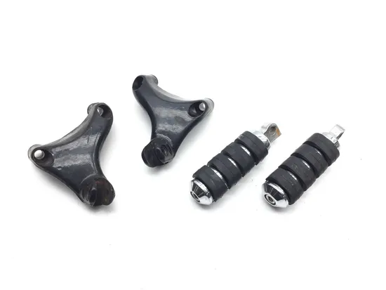 Left Right Set Passenger Peg Bracket 2008 Harley Sportster 1200 Low XL1200L 3222