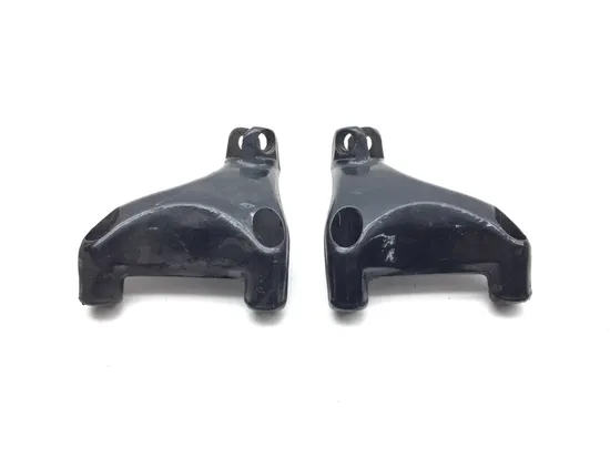 Left Right Set Passenger Peg Bracket 2008 Harley Sportster 1200 Low XL1200L 3222