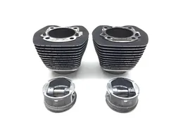 Front Rear Cylinder Jugs w Pistons 2000 Harley Electra Glide Classic FLHTCI 3237