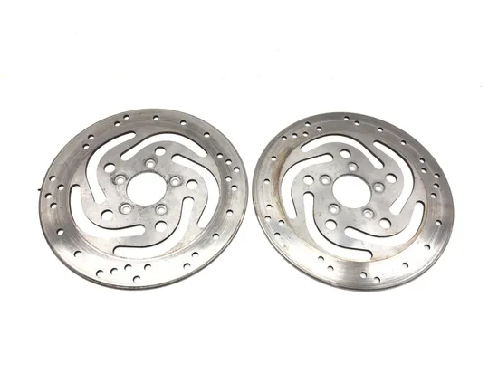 Left Right Front Brake Disc Rotors Set 2000 Harley Electra Glide EFI FLHTCI 3237