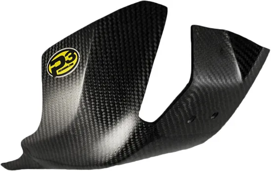 P3 Carbon Fiber Hybrid Skid Plate For