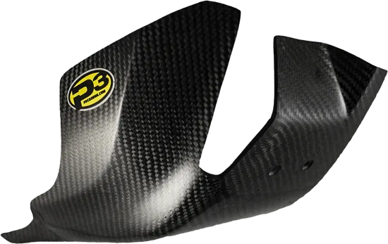 P3 Carbon Fiber Hybrid Skid Plate For