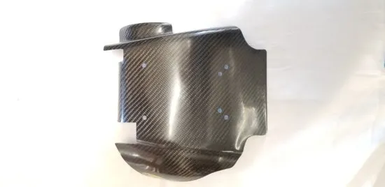 P3 Carbon Fiber Hybrid Skid Plate For