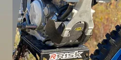 P3 Carbon Fiber Enduro Style Skid Plate For