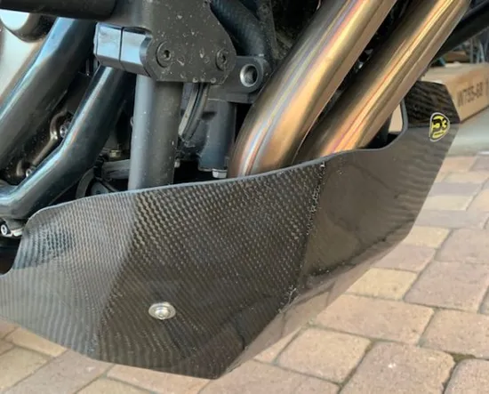P3 Carbon Fiber Frame Chassis Belly Skid Plate For