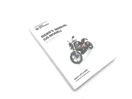 Owners Manual 2022 BMW G310R 3238