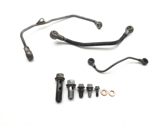 Engine Metal Oil Lines 2005 Yamaha Grizzly 660 YFM660FA 4x4 3243