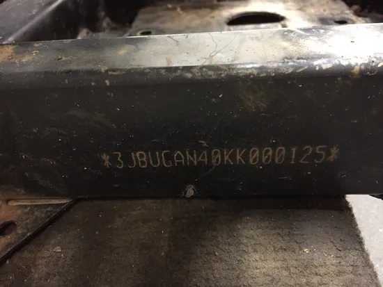 Frame Chassis 2019 Can-Am Defender HD8 4x4 DPS 3231