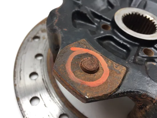 Rear Wheel Axle Hub With Rotor A 2019 Can-Am Defender HD8 4x4 DPS 3231 x 8