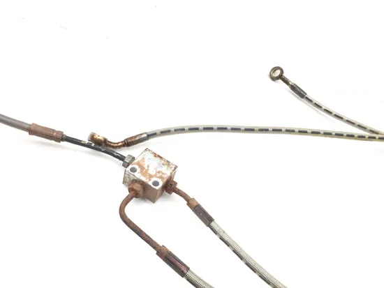 Front Rear Brake Caliper Lines Set 2017 Polaris RZR 570 3252