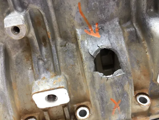 Engine Upper Lower Center Cases Case 2013 Polaris RZR XP 900 LE EPS 3250 PARTS