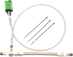 Feuling Stainless Steel Oil Tank Vent Breather kit