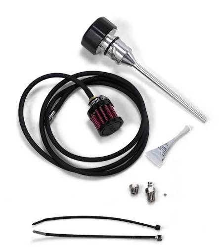 Feuling Black  Aluminum Vented Dipstick