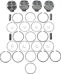 JE Piston Kit Rings Pins FSR 2mm OB 69mm Bore 13.2:1