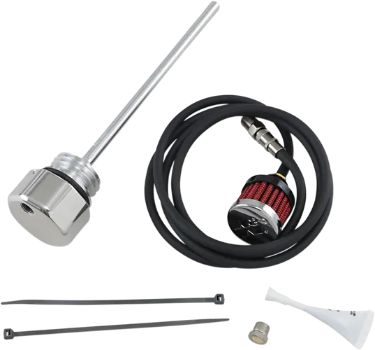 Feuling Polished Aluminum Vented Dipstick