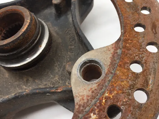 Rear Wheel Axle Hub With Rotor A 2020 Polaris RZR XP 1000 EPS 3256 x