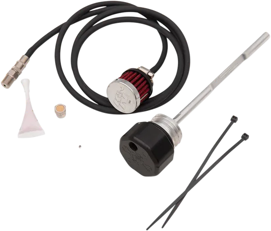 Feuling Black  Aluminum Vented Dipstick